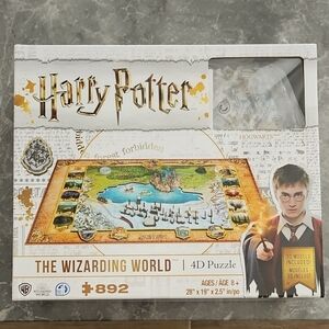Harry Potter Wizarding World 4D Puzzle - Multicolor